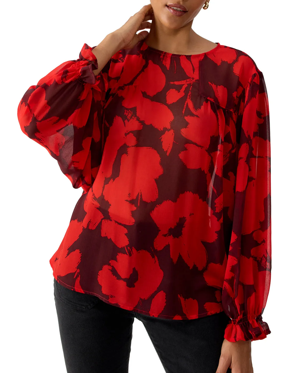 Ruffle Moment Blouse
