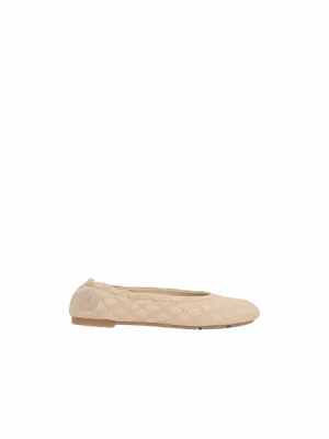 Sadler Quilted Nappa Ballerinas