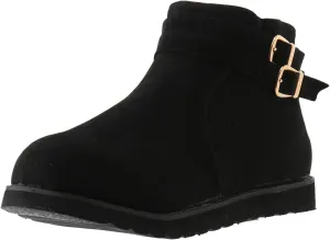 SBGMoSJ Ankle Boots for Women Wide Width Womens Black Lace Up Ankle Boots Low Heel Ankle Boots Wide Width for Women Light Brown Short Cowboy Boots for Women Women's Boots Ankle Blue