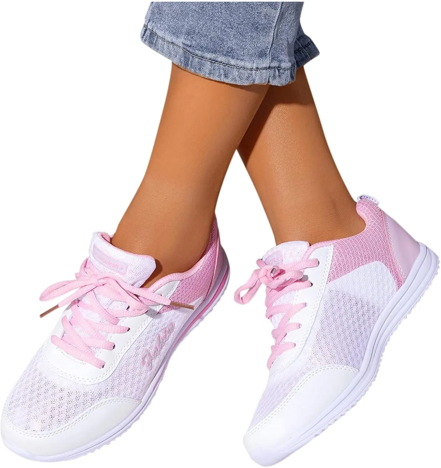 SBGMoSJ White Platform Sneakers for Women Wide Tenis Antideslizante para Mujer Canvas Shoes for Women Sneakers Black Sequin Gym Shoes for Women Fashion Tennis Shoes for Women Trendy