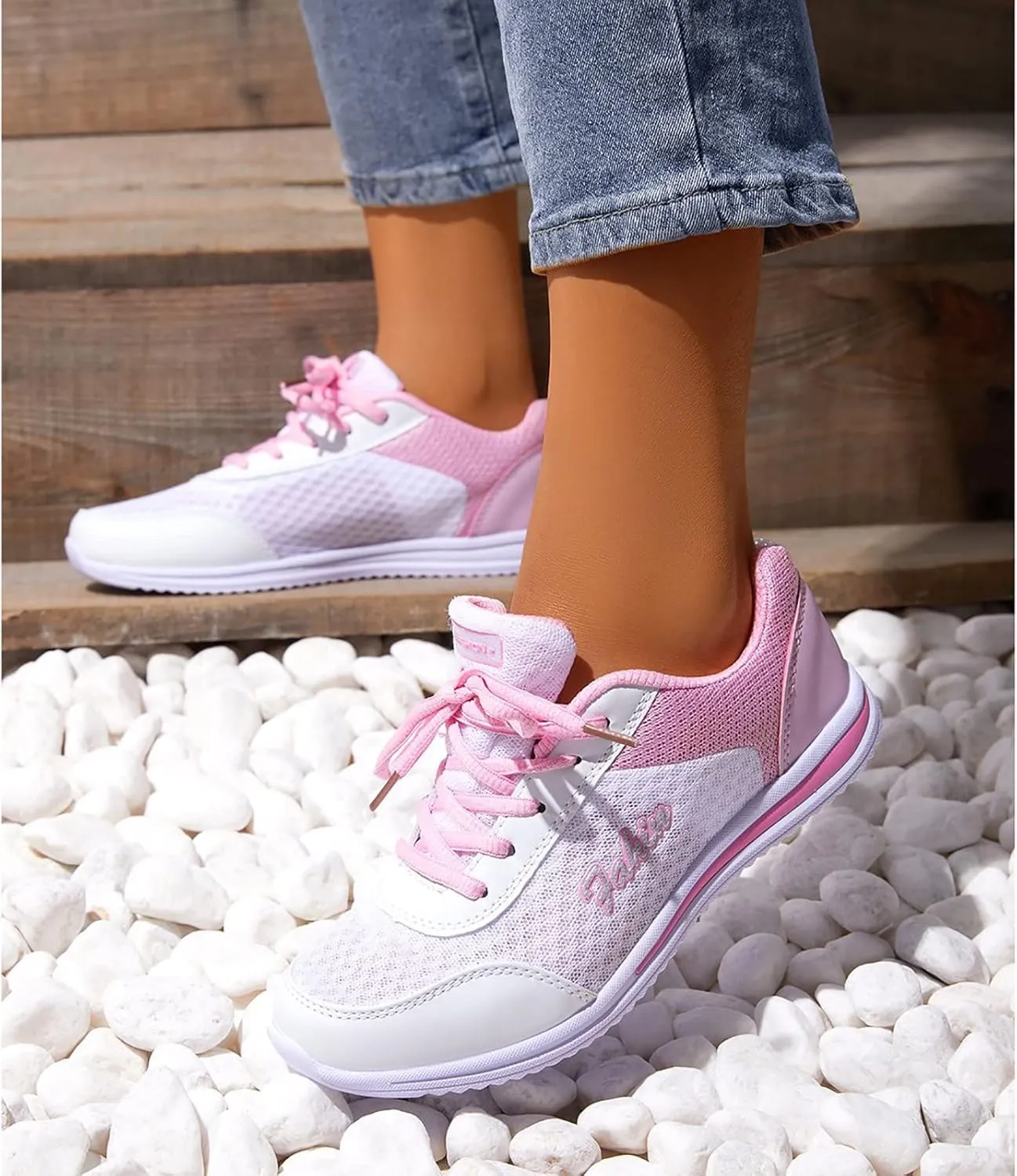 SBGMoSJ White Platform Sneakers for Women Wide Tenis Antideslizante para Mujer Canvas Shoes for Women Sneakers Black Sequin Gym Shoes for Women Fashion Tennis Shoes for Women Trendy