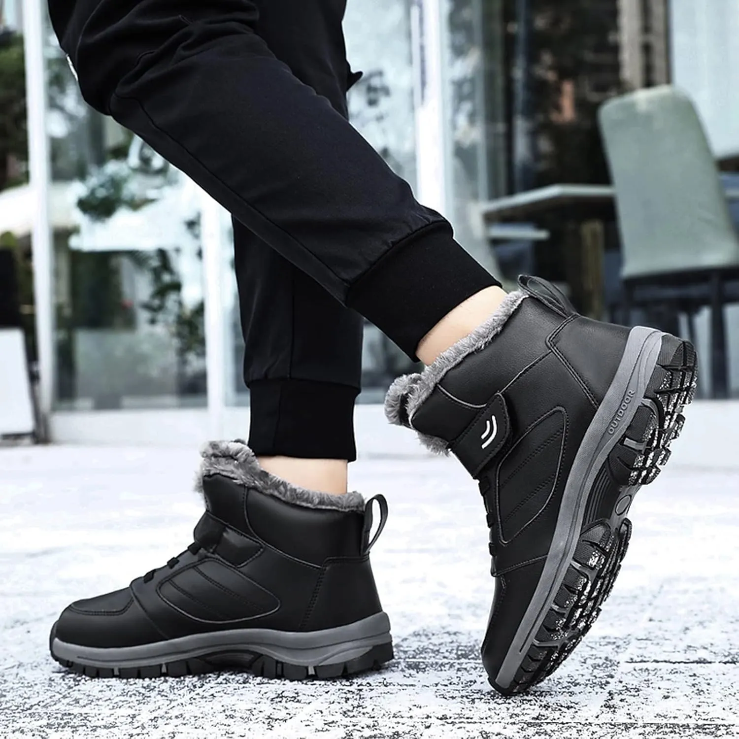 SBGMoSJ Winter Boots for Women 2023 Trendy Dress Waterproof Womens Winter Boots Size 12 Womens Winter Boots Size 10 Wide Width Size 11 Snowboarding Boots Botas De Invierno Para Mujer Contra El Agua