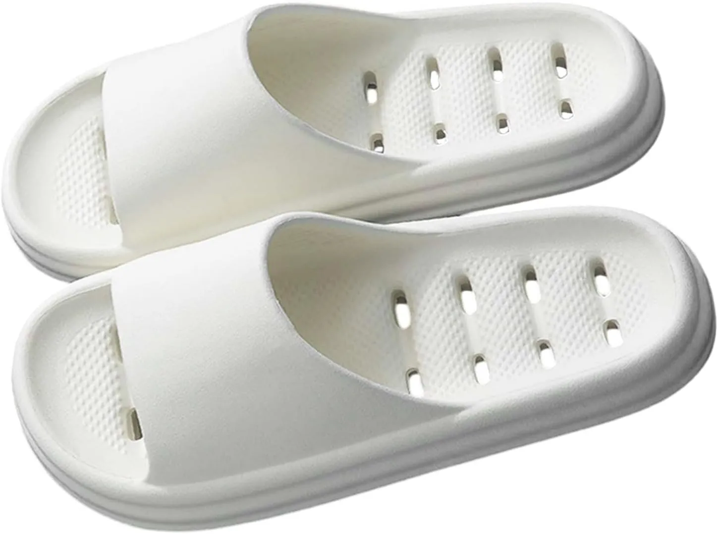 Shower Shoes For Women And Men Massage Pool Slides Soft Comfortable Slip Slides Extra Wide Slippers for Women And Men