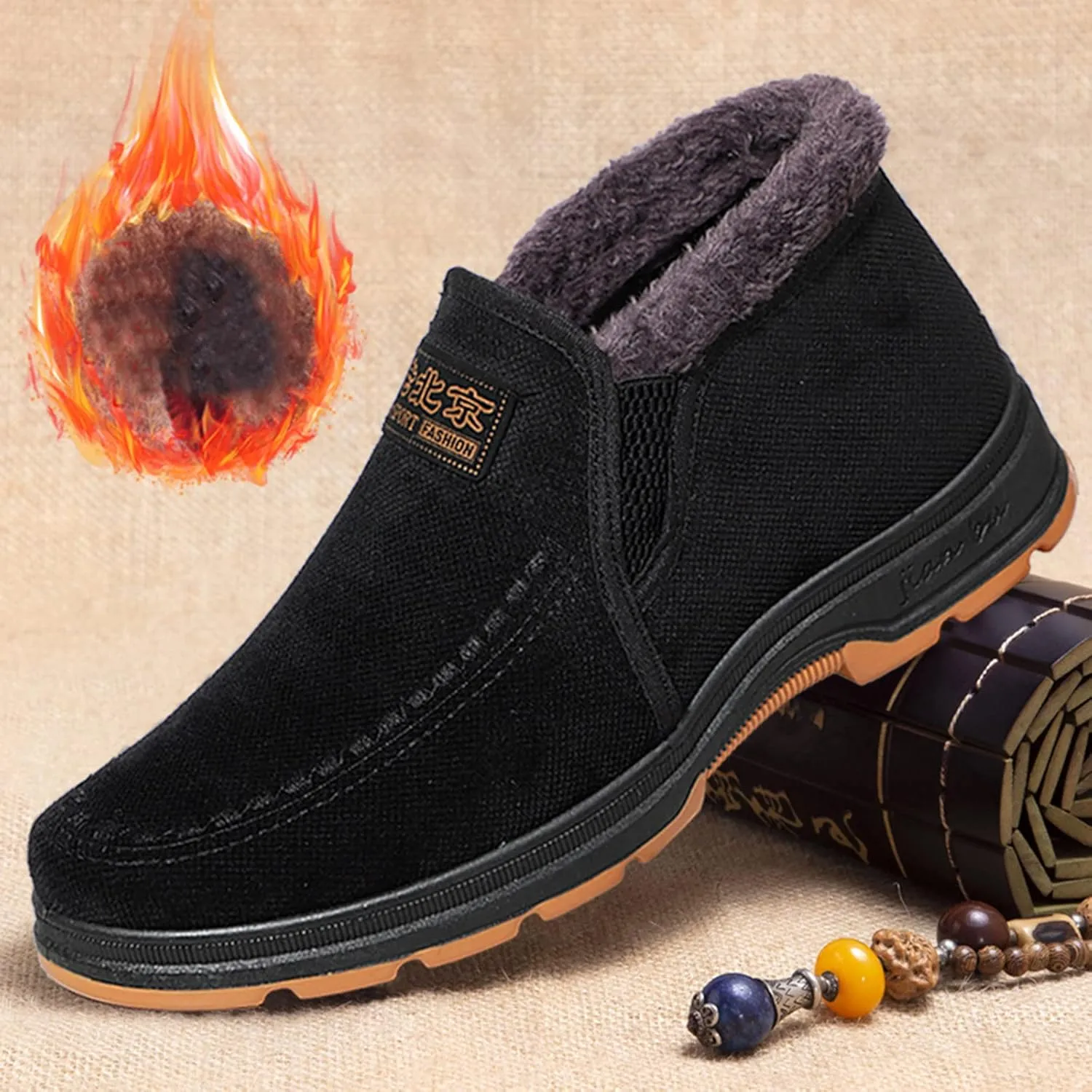 Slip on Winter Boots for Women Wide Width Womens Winter Duck Boots Waterproof Cold Weather Snow Boots Woman Boots Winter Outdoor Boots Women Warm Botas De Hule TRmicas Para Mujer De Trabajo Amarillo