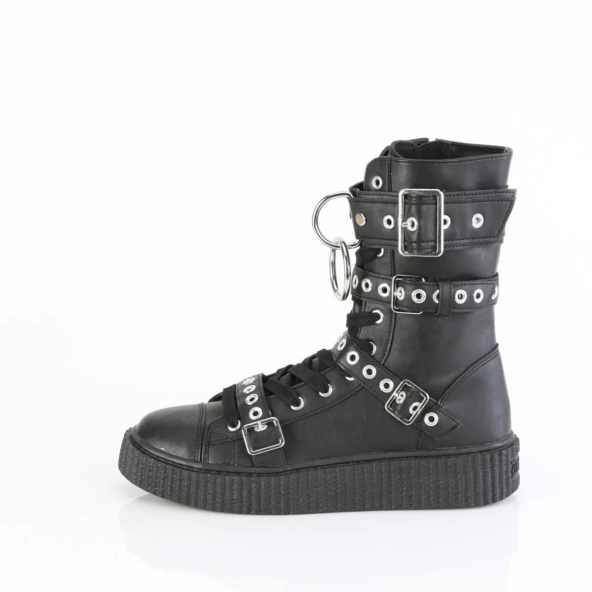 Sneeker 320 High Top Ankle Creeper Unisex Sneaker - Demonia Direct