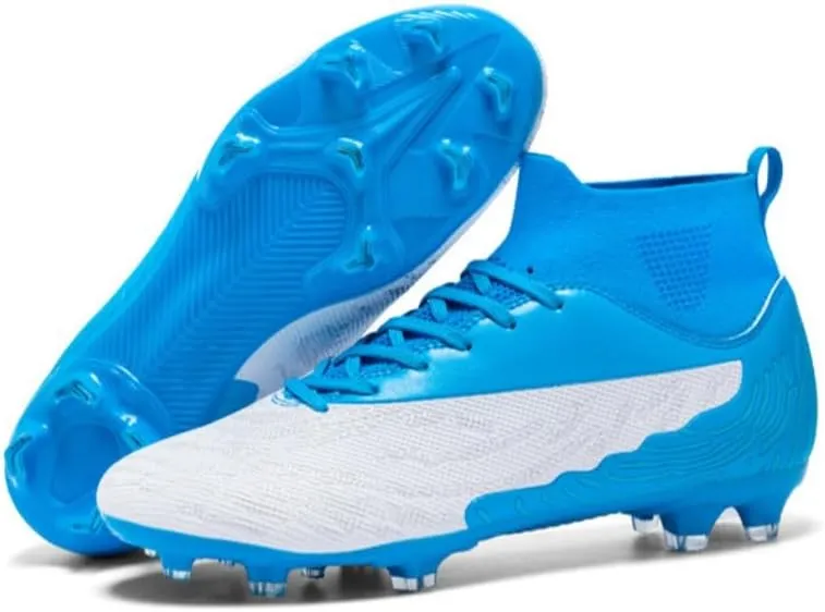 Soccer Cleats for Men Women & Big Boys - Indoor Outdoor AG/FG, TF, Training Shoes - Unisex-Adult Lightweight Football Cleats