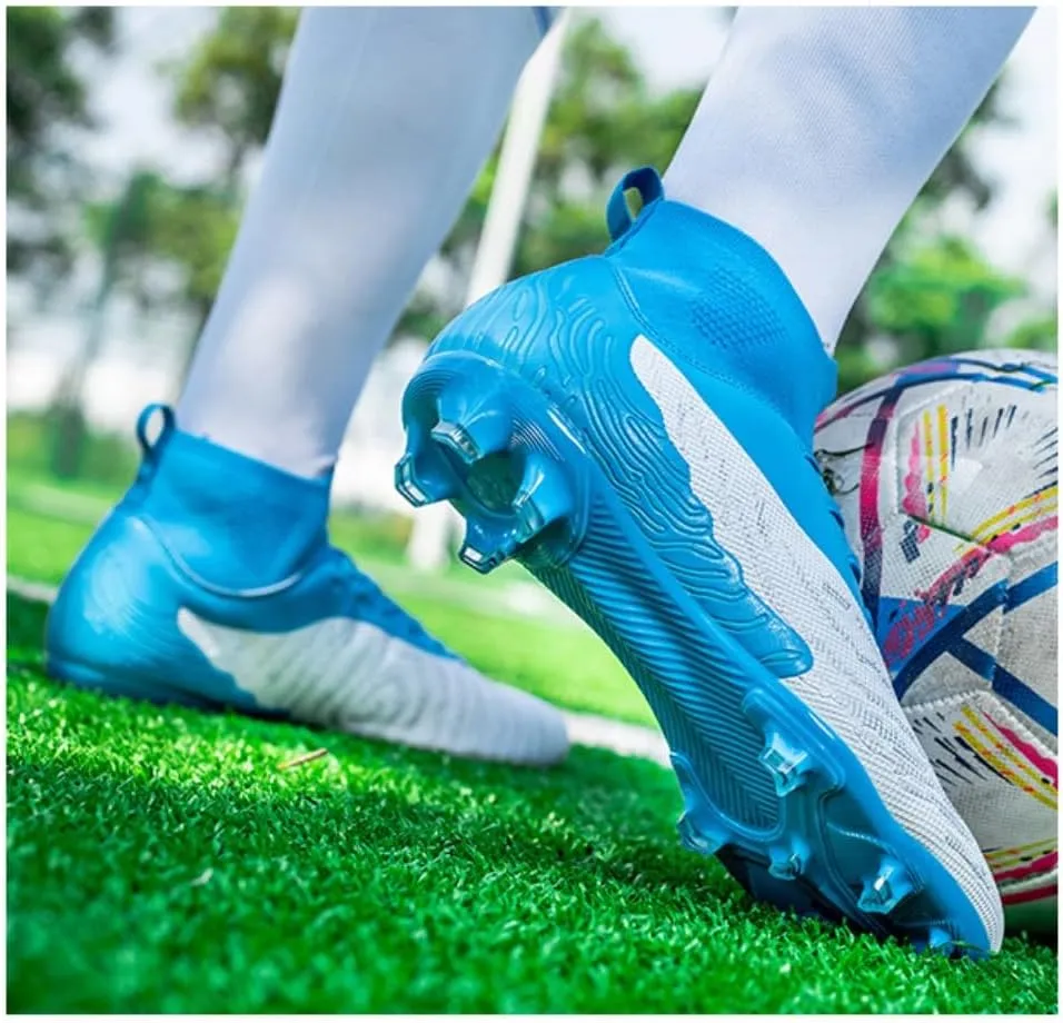 Soccer Cleats for Men Women & Big Boys - Indoor Outdoor AG/FG, TF, Training Shoes - Unisex-Adult Lightweight Football Cleats