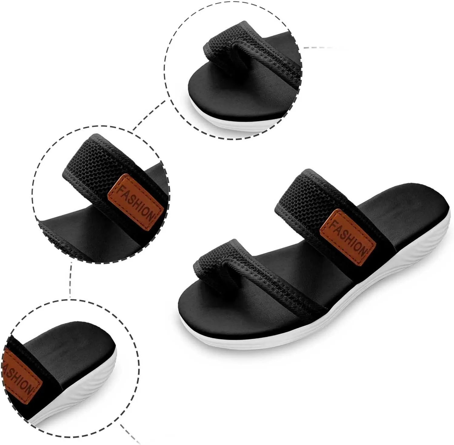 Summer Sandals for Women 2025 Extra Wide Beach Breathable Comfortable Mesh Hollow Slide Sandls Orthopedic Shoes