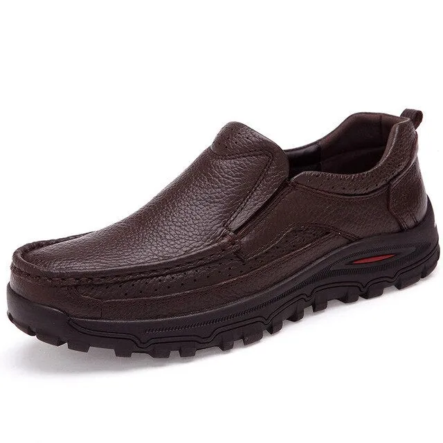 Thick Genuine Leather Shoes