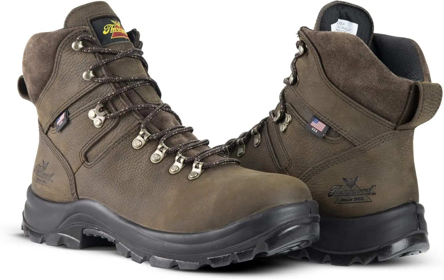 Thorogood American Union Waterproof Steel Toe Work Boots for Men