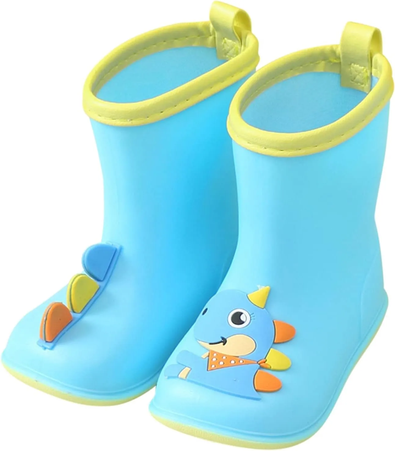 Toddler Kids Cartoon Animal Print Rain Boots Baby Water Shoes EVA Soft Outdoor Kids Rain Boots for Toddler Girl Fashion