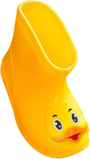 Toddler Kids Rain Boots Baby Girls Boys Cartoon Duck Print Fashion Casual Rain Rubber Boots Boots Big Kids