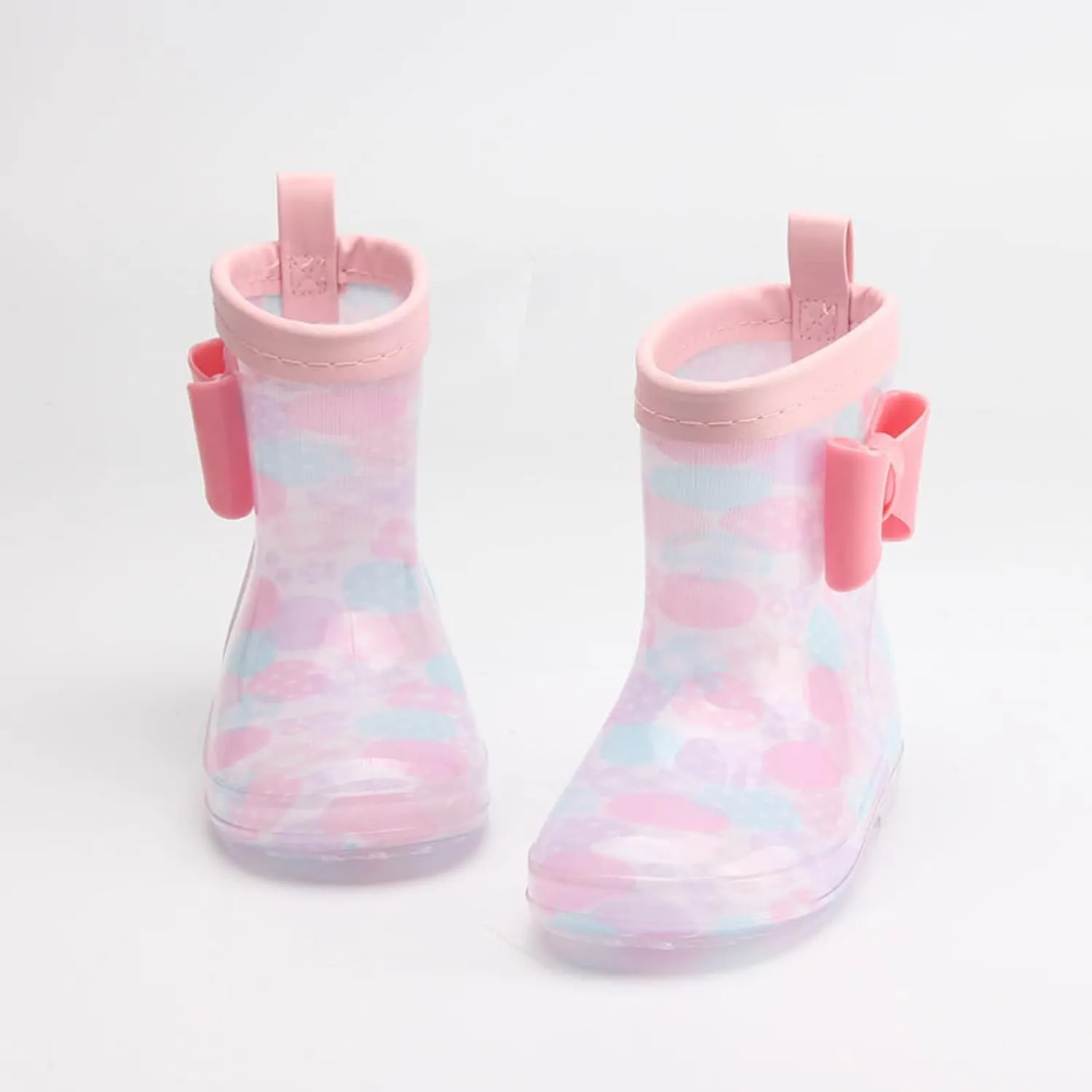 Toddler Kids Rain Boots Cartoon Star Boys Girls PVC Rain Boots Non Slip Outdoor Fashion Casual Shoes Fashion Kids Shoes