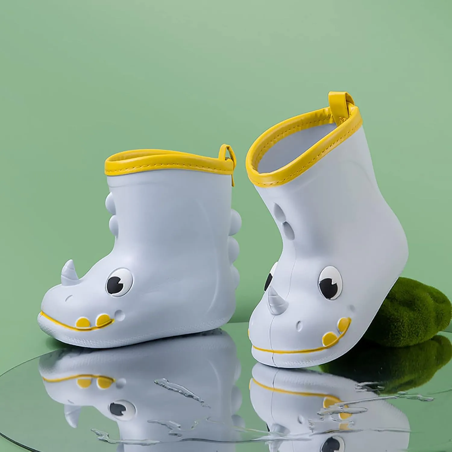 Toddler Rain Boots Cute Patterns EVA Baby Outdoor Shoes Rain Boots For Toddlers Boys Rubber Boots Waterproo Boots