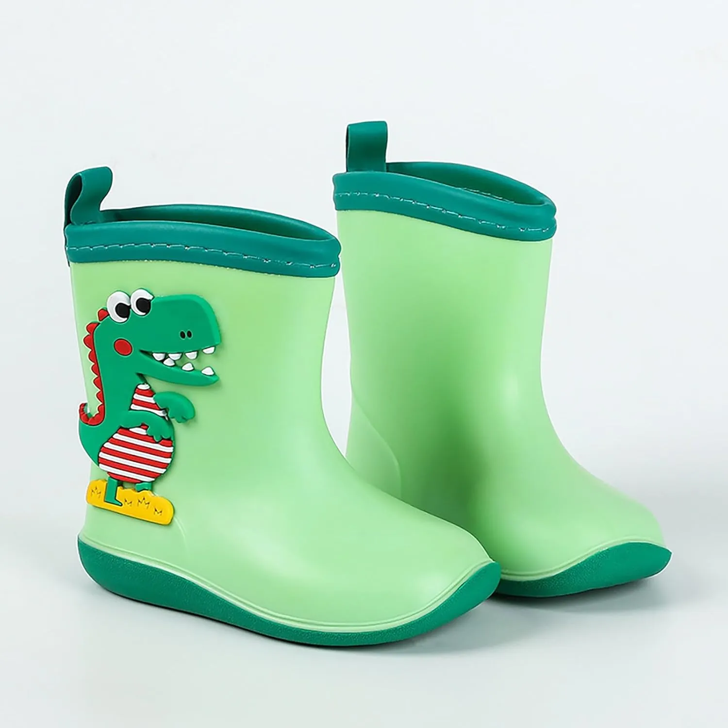 Toddler Rain Boots Dinosaur Cartoon Children Rain Shoes Boys Girls Water Shoes Baby Toddler Boy Boots Size 5