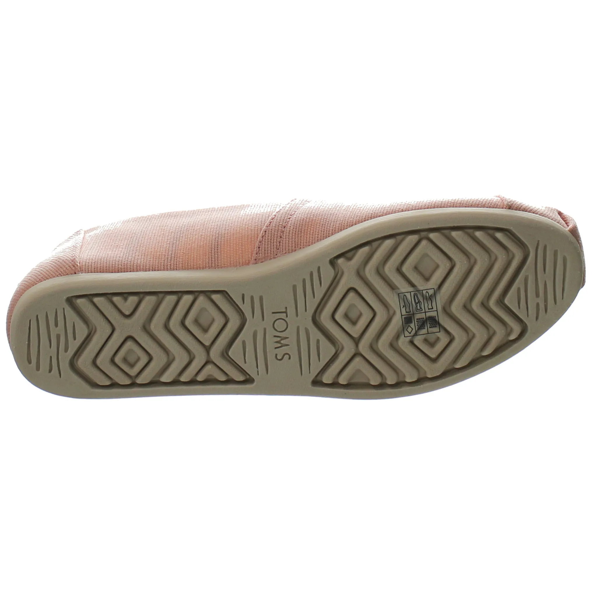 Toms Alpargatas Womens Pink Espadrilles