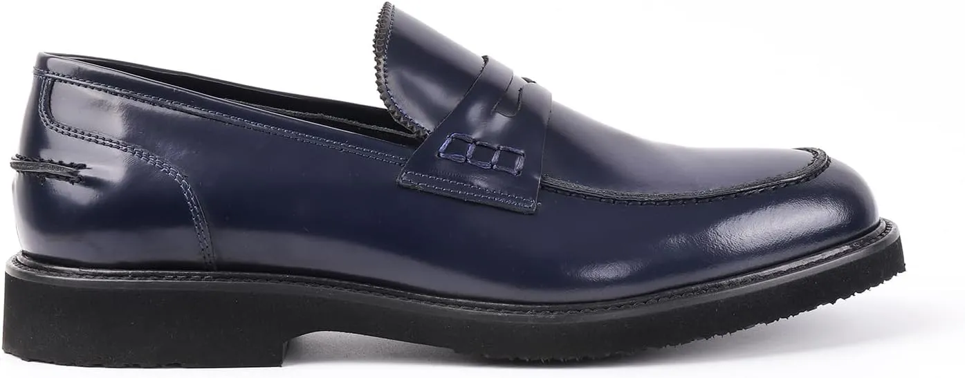 vella pais VELLAPAIS Tavro Leather Penny Loafers