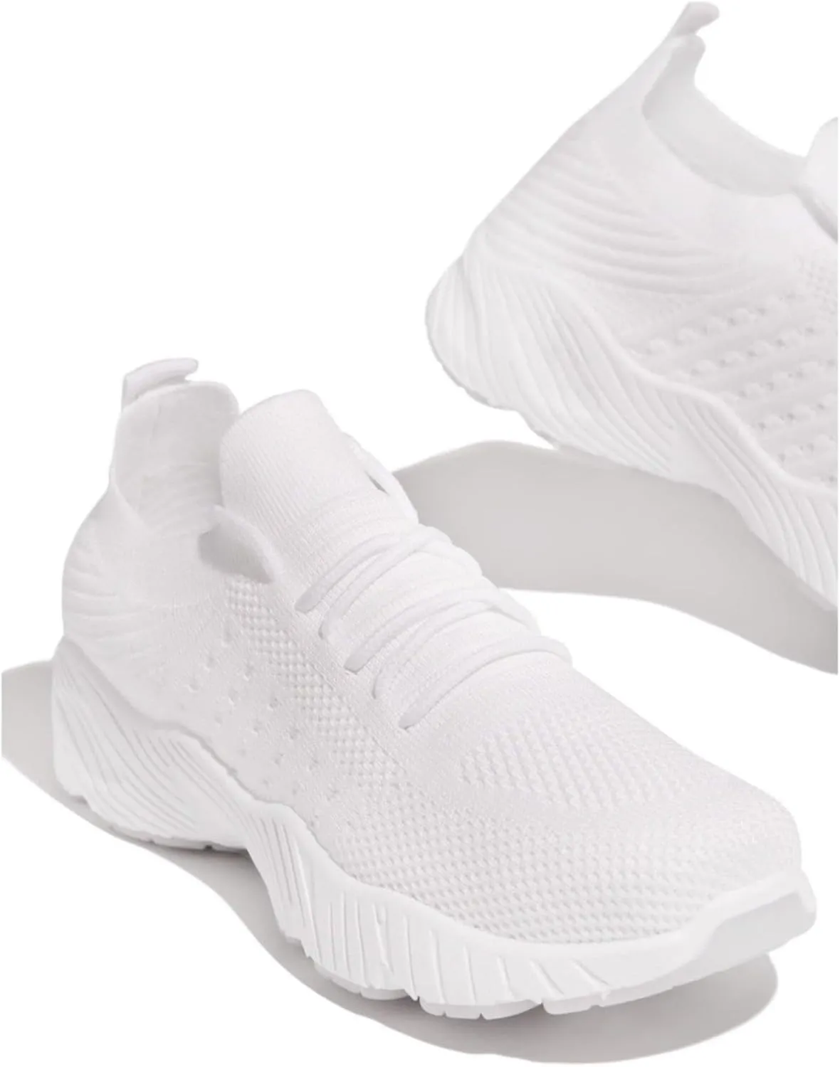 Walking Shoes Women Arch Support Slip On Sneakers Lady Mesh Loafers Fashion Casual Athletic Running Tennis Shoes 2025