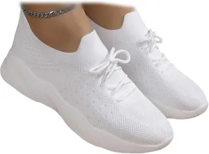 Walking Shoes Women Arch Support Slip On Sneakers Lady Mesh Loafers Fashion Casual Athletic Running Tennis Shoes 2025