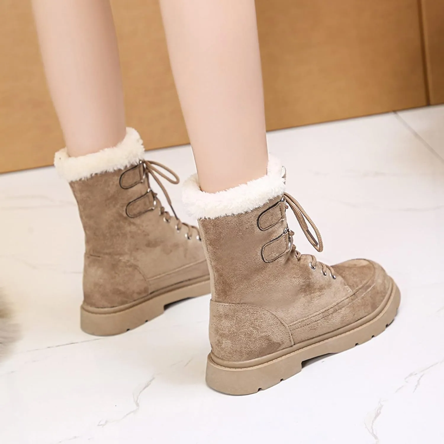 Winter Boots for Women Waterproof Size 12 Womens Black Winter Snow Boots Winter Work Boots for Women Waterproof Snow Zapatos De Mujer Para El Frio Y Nieve Botas Nieve Para Mujer