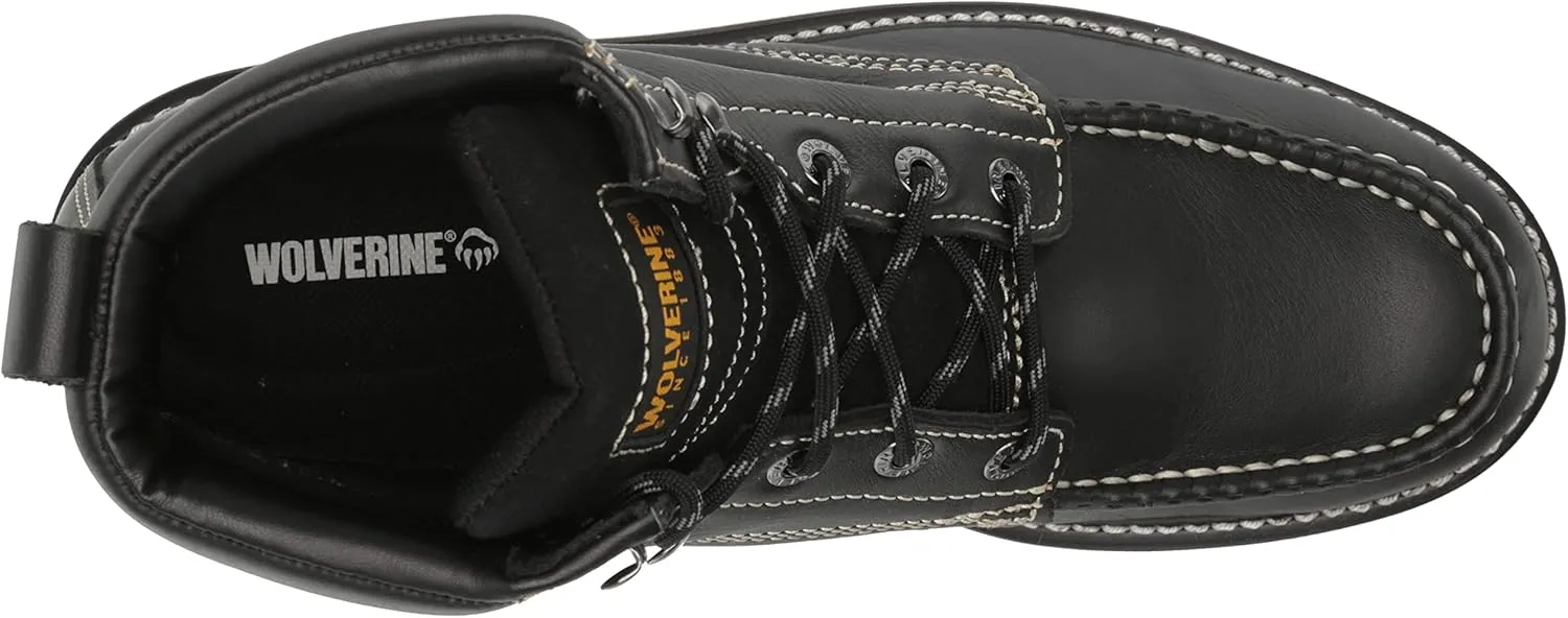WOLVERINE Men's Moc-Toe 6" Work Boot