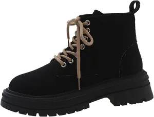 Women Booties Botines Vaqueros Para Mujer White Cowboy Boots for Women Brown Leather Booties Ankle Boots for Women No Heel Comfort Womens Ankle Booties No Heel