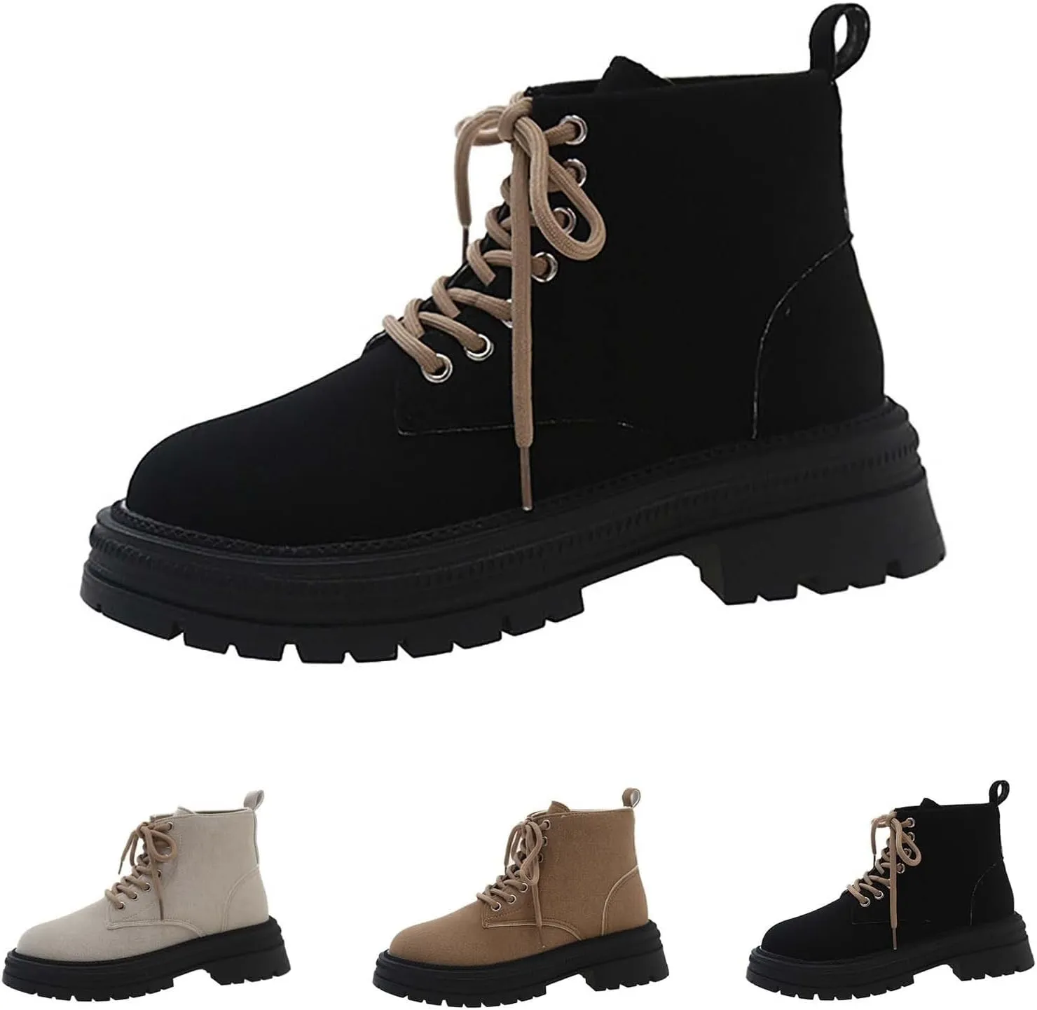 Women Booties Botines Vaqueros Para Mujer White Cowboy Boots for Women Brown Leather Booties Ankle Boots for Women No Heel Comfort Womens Ankle Booties No Heel