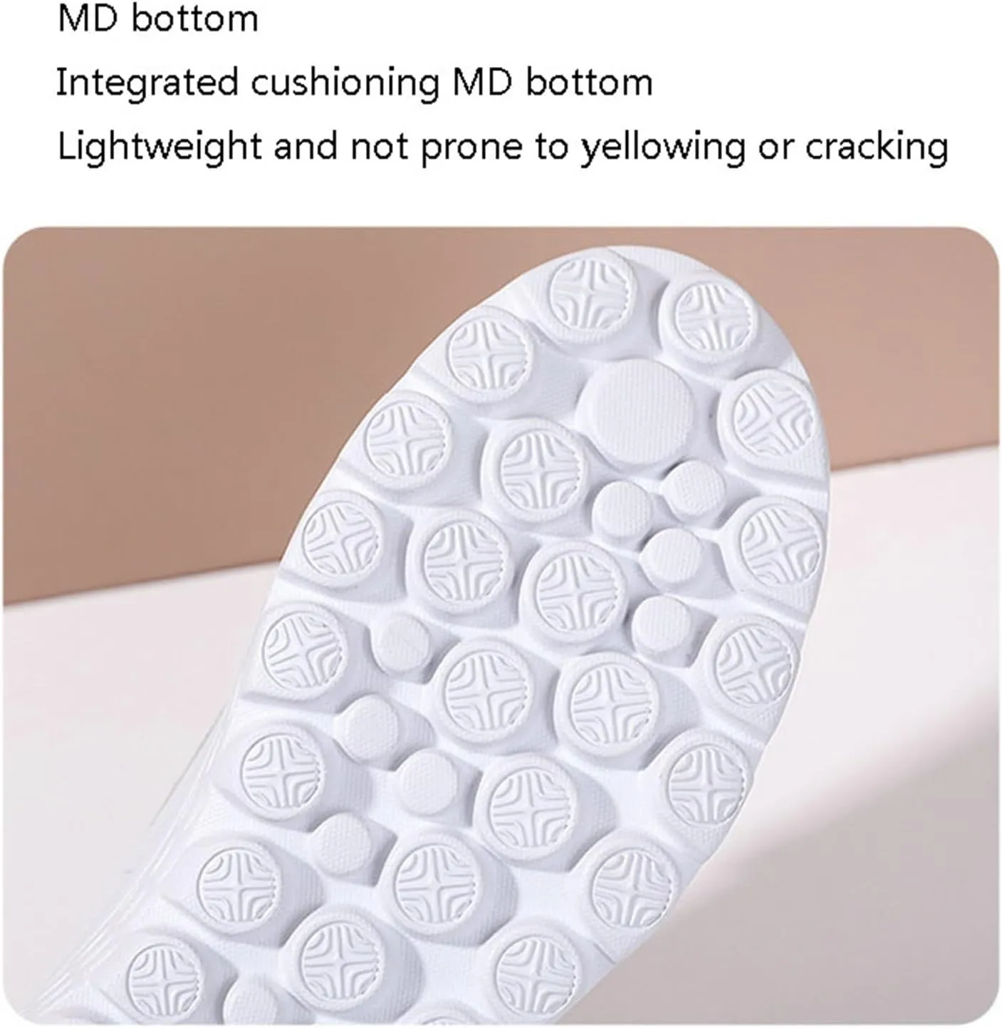 Women Nurse Shoes, Women's Air Cushion Slip-On Non-Slip Breathable Leather Nurse Shoes, Lightweight Comfortable Healthcare Orthopedic Shoes, Ideal for Nurse Healthcare Crews