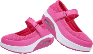 Women's Nursing Shoes, Women Casual Adjustable Non-Slip Height Increase Work Nurse Shoes, Lightweight Orthopedic Lightweight Nursing Shoes, Ideal for Nurse Healthcare Crews