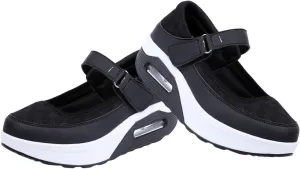 Women's Nursing Shoes, Women Casual Adjustable Non-Slip Height Increase Work Nurse Shoes, Lightweight Orthopedic Lightweight Nursing Shoes, Ideal for Nurse Healthcare Crews