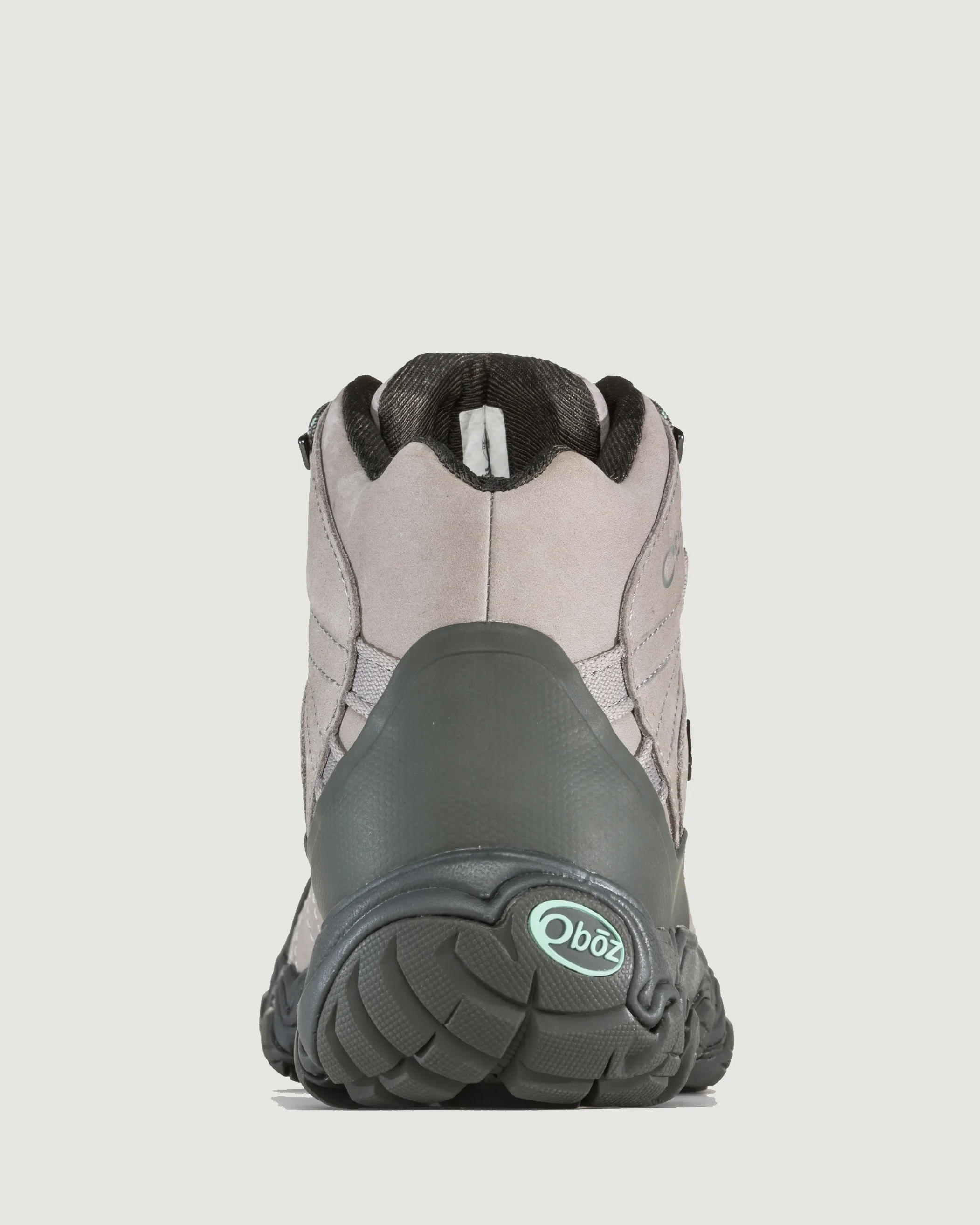 Women's Oboz Bridger Waterproof Mid Hiking Boots - Wide - Frost Grey