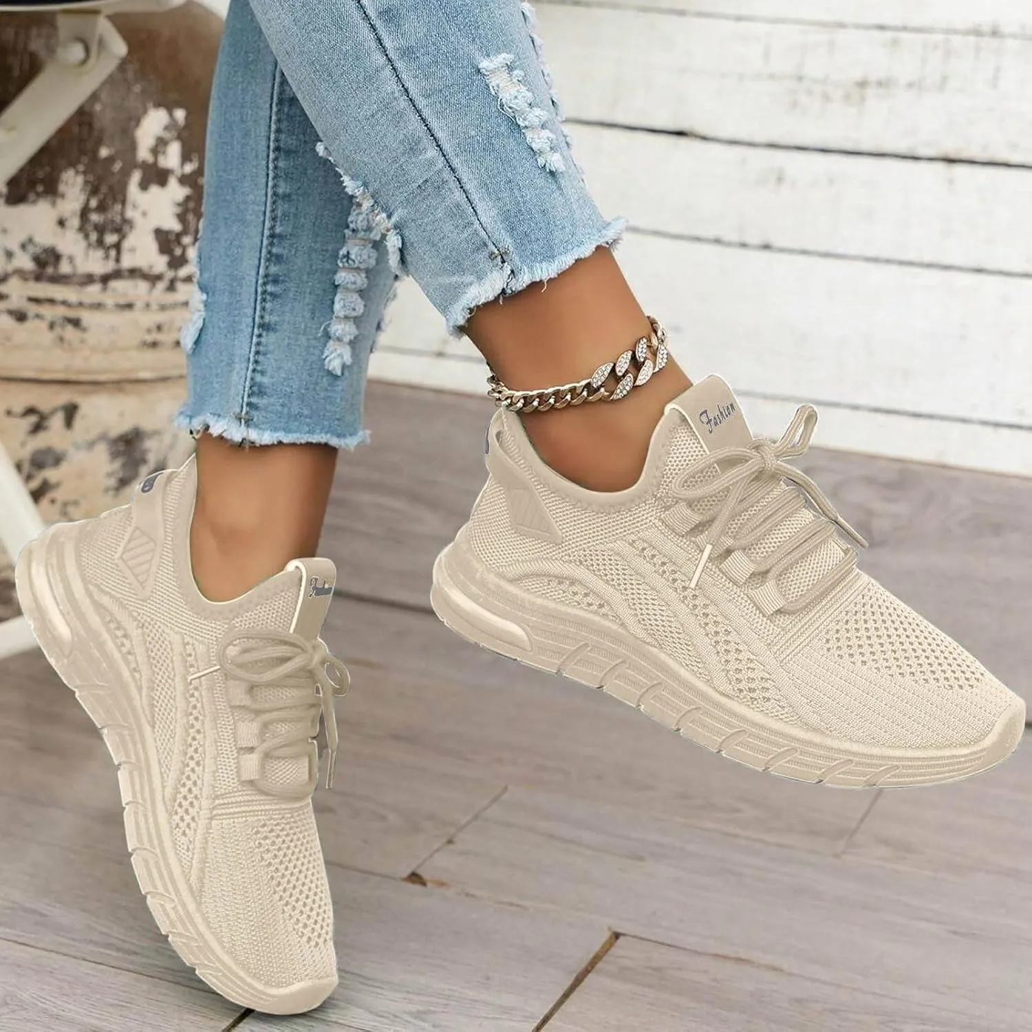Womens Running Shoes Womens Fashion Walking Shoes Lightweight Breathable Tennis Shoes Non Slip Athletic Workout Sneakers