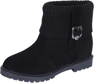 Womens Snow Boots Warm Fur Lined Ankle Booties Hiking Trekking Trail Climbing Shoes Anti-Slip Waterproof Working Outdoor Boot