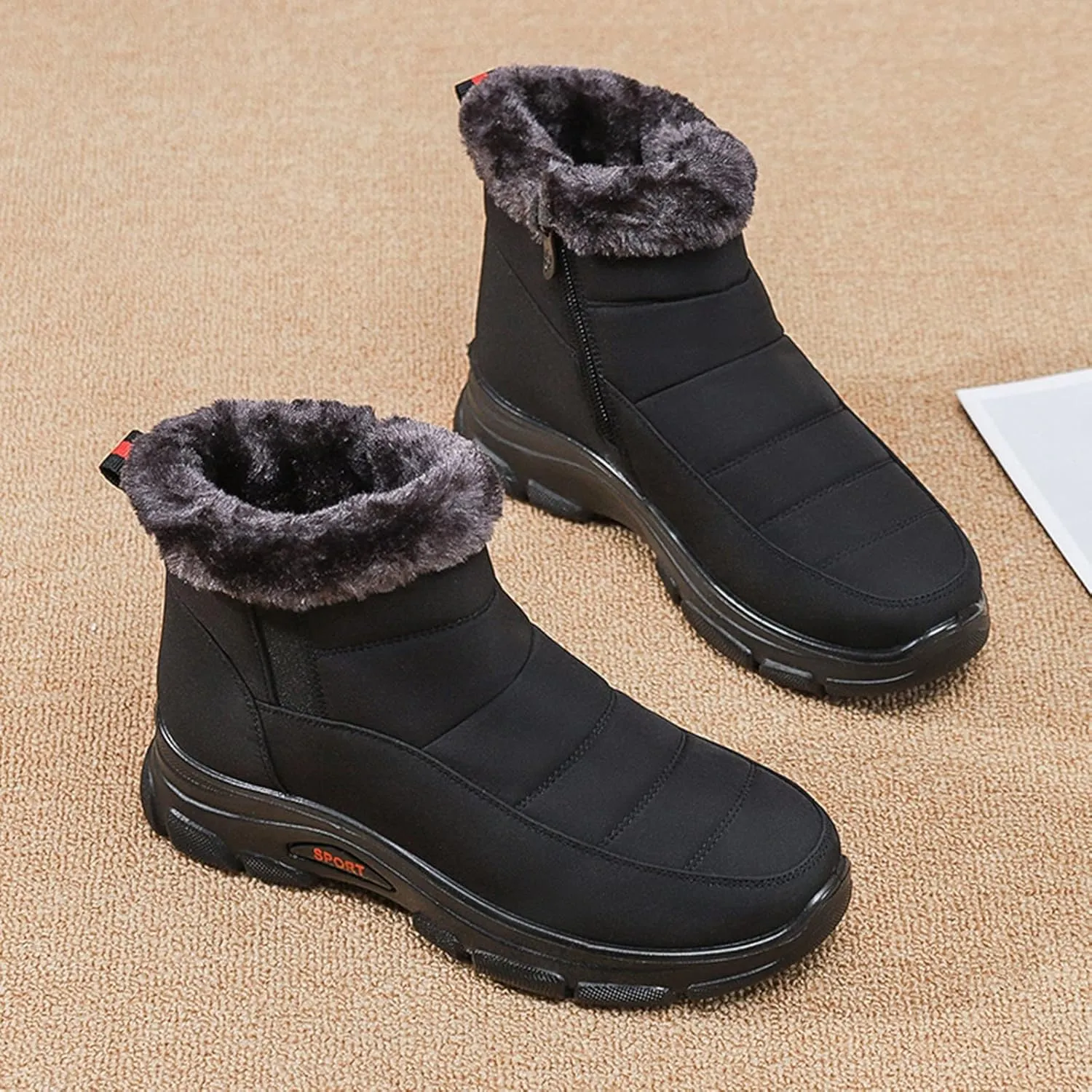 Women's Snow Boots Womens Boots Winter Ankle Woman Boots Winter Women's Winter Boots Botas Waterproof Para Mujer De Trabajo