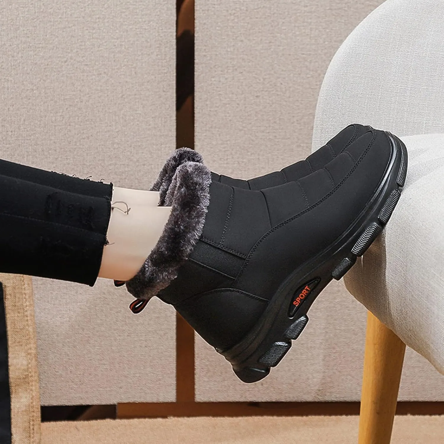 Women's Snow Boots Womens Boots Winter Ankle Woman Boots Winter Women's Winter Boots Botas Waterproof Para Mujer De Trabajo