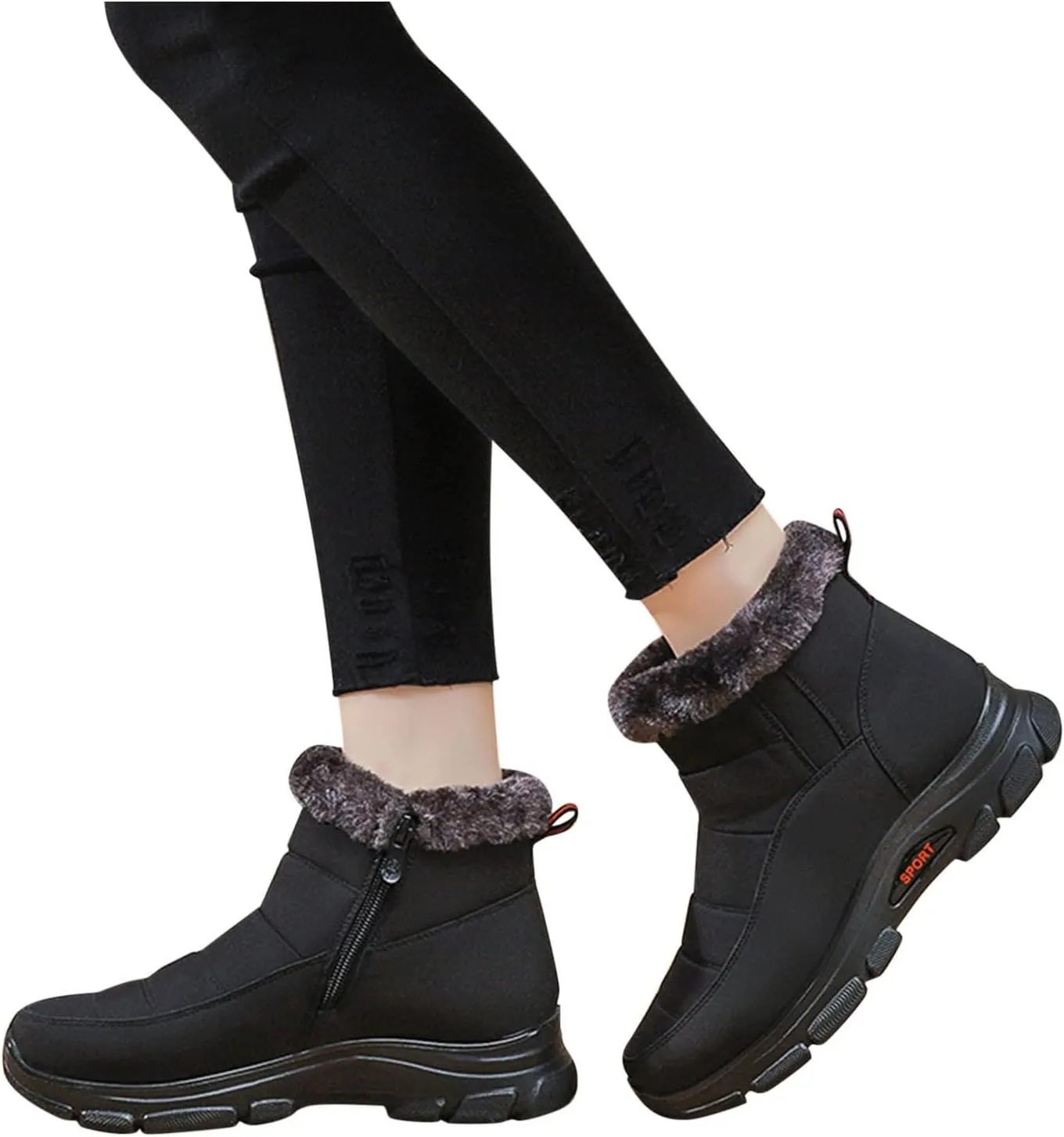 Women's Snow Boots Womens Boots Winter Ankle Woman Boots Winter Women's Winter Boots Botas Waterproof Para Mujer De Trabajo