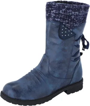 Womens Snowboard Boots Size 8 Womens Boots Winter 2023 Womens Slip on Winter Boots Tall Womens Waterproof Boots Hiking Botas Negras De Invierno De Mujer