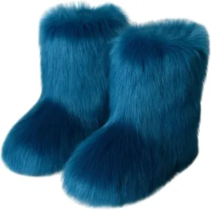 Women's Waterproof Snow Boots Wide Womens Winter Boots Size 12 Wide Width Womens Wide Calf Pull on Snow Boots Winter Women Boots Slip on Botas Largas De Invierno Para Mujer Con TacN Sales Clearance