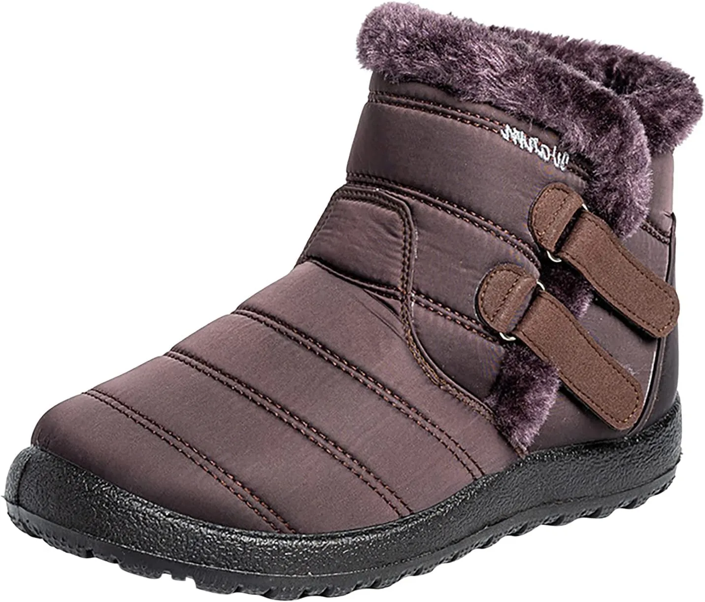 Women's Wide Width Go Snow Boots Womens Boots Winter Waterproof Tall Women's Snow Boots Size 12 Waterproof Comfortable Walking Boots Women Botas Con Casquillo Y Contra El Agua Para Mujer De Trabajo