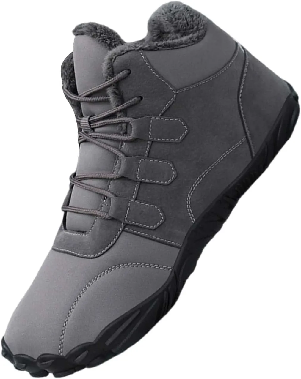 Womens Winter Business Casual Shoes Women's Wide Width Waterproof Snow Boots Fuzzy Boots Cozy Boots for Women Mid Calf Winter Boots for Women Waterproof Sales Clearance