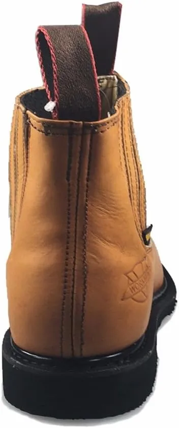 Work Shoe Ankle Boots Color Honey